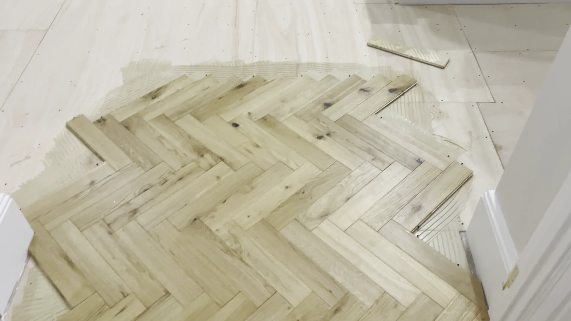 West Flooring Services installation in progress